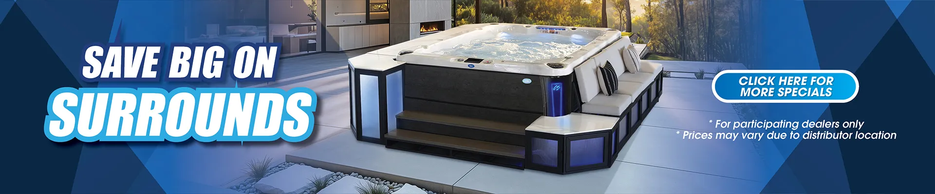 Calspas hot tub being used in a family setting - Bakersfield